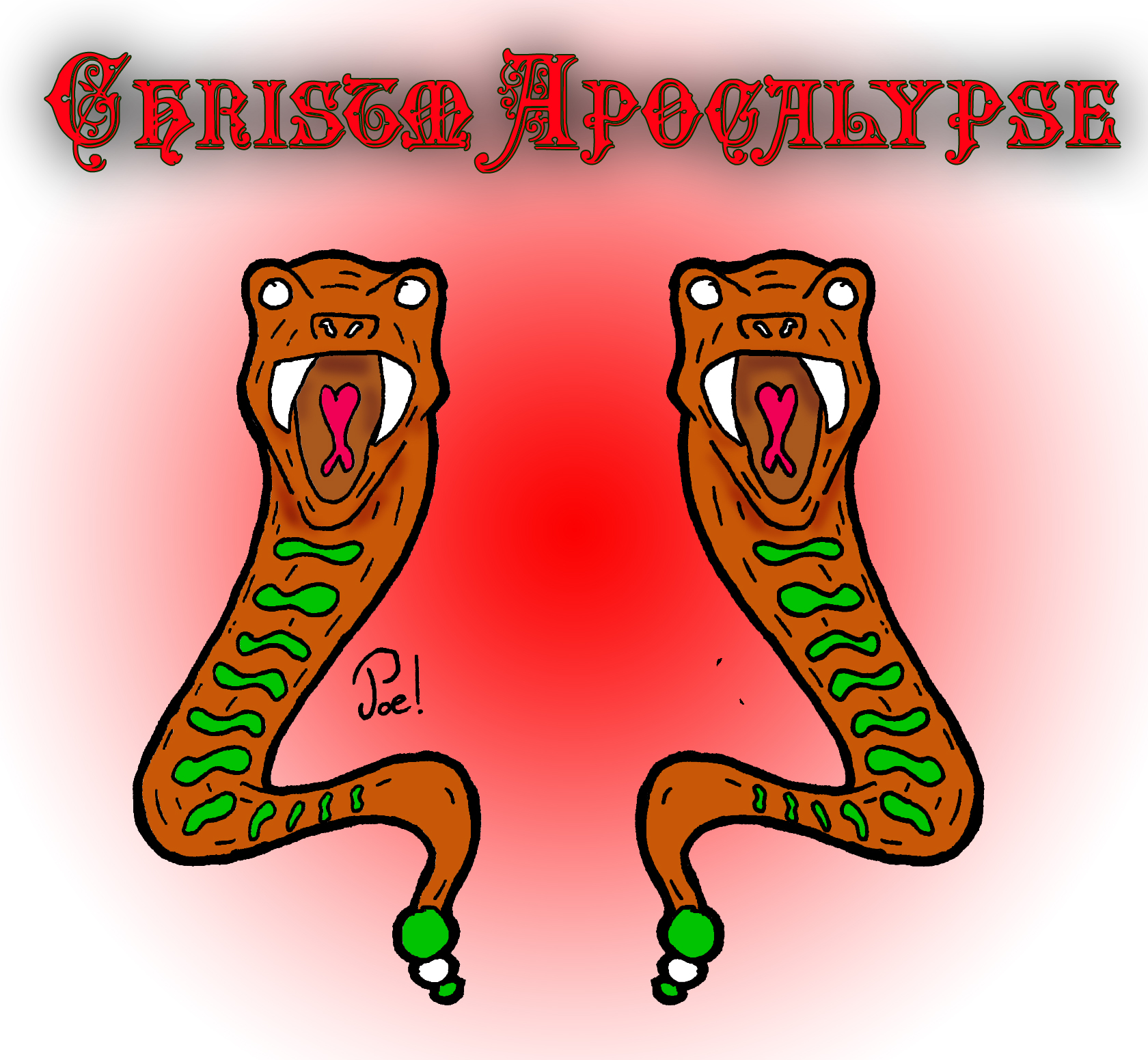 Two Gingerbread Serpents